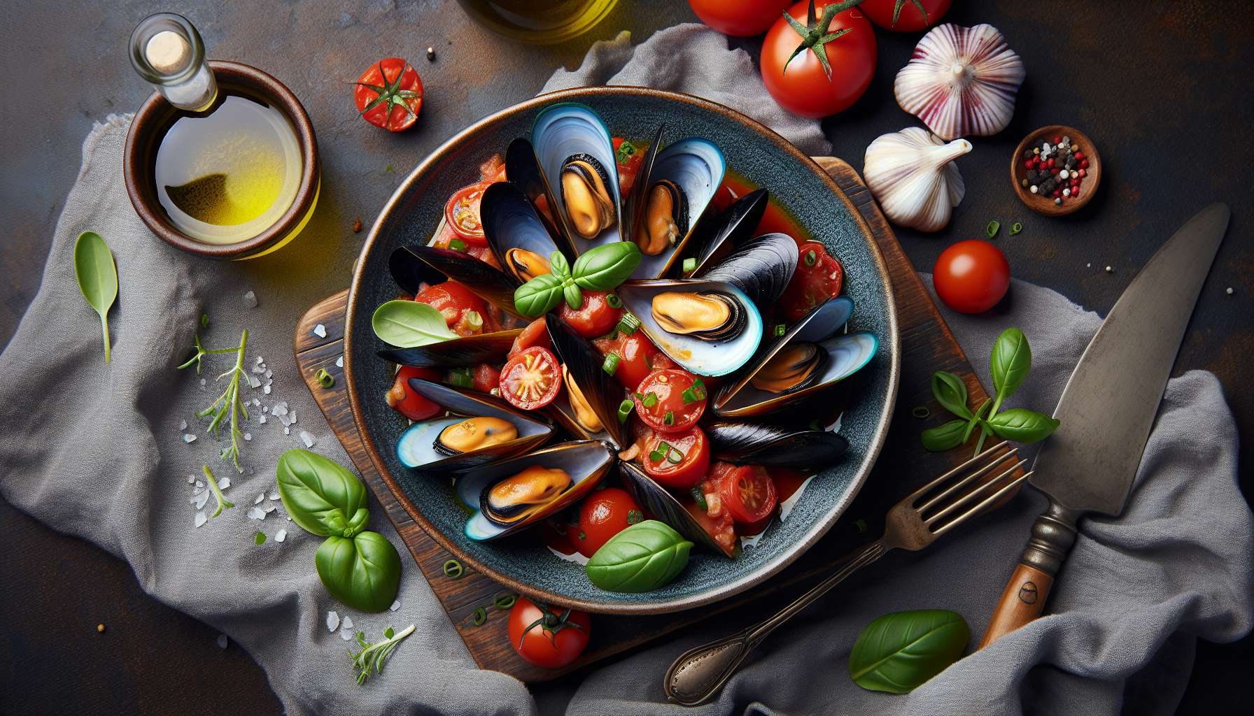 impepata di cozze pomodoro